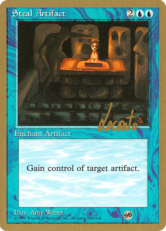 Steal Artifact (Michael Loconto) (SB) [Pro Tour Collector Set] | Gear Gaming Bentonville