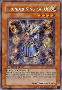 Thunder King Rai-Oh [Yu-Gi-Oh! GX Manga Promotional Cards] [YG02-EN001] | Gear Gaming Bentonville