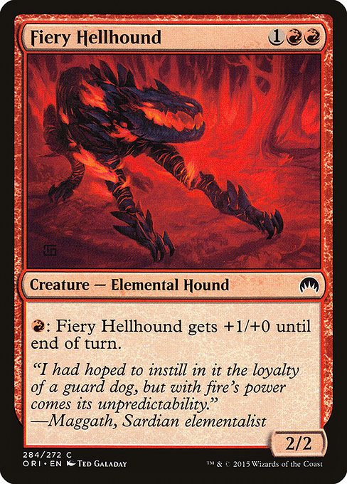 Fiery Hellhound [Magic Origins] | Gear Gaming Bentonville