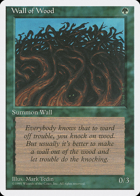 Wall of Wood [Fourth Edition] | Gear Gaming Bentonville