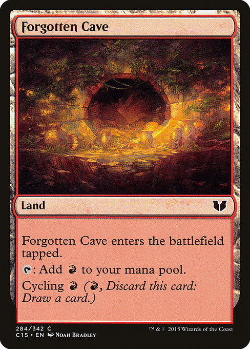 Forgotten Cave [Commander 2015] | Gear Gaming Bentonville