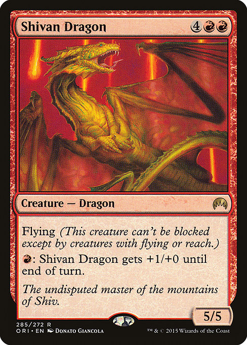 Shivan Dragon [Magic Origins] | Gear Gaming Bentonville