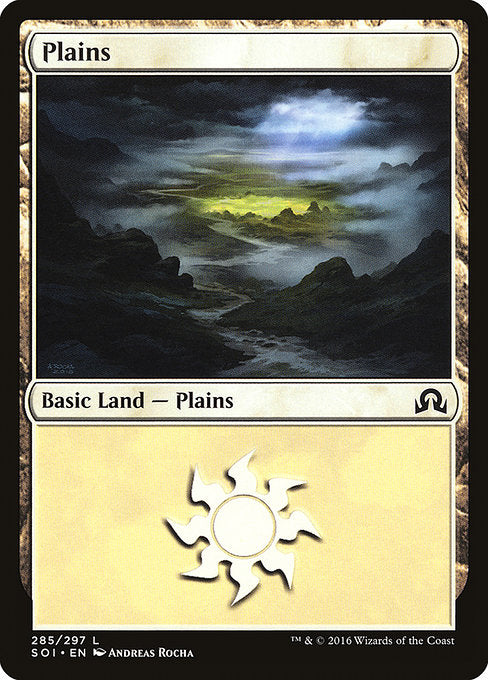 Plains (285) [Shadows over Innistrad] | Gear Gaming Bentonville