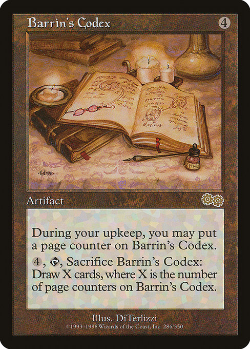 Barrin's Codex [Urza's Saga] | Gear Gaming Bentonville