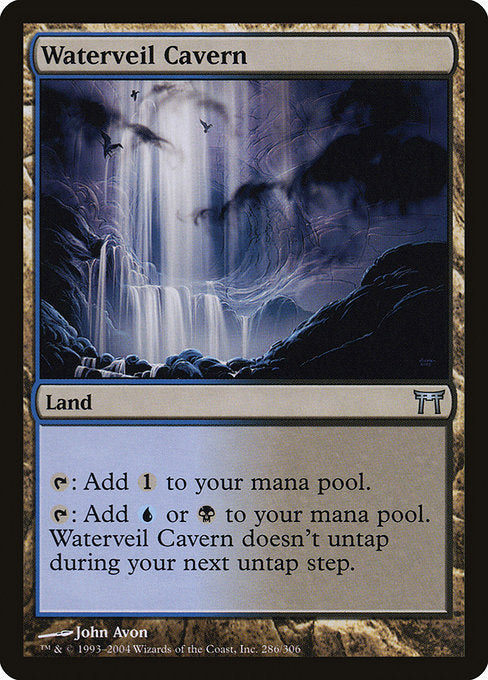 Waterveil Cavern [Champions of Kamigawa] | Gear Gaming Bentonville