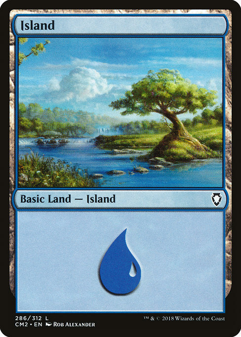 Island (286) [Commander Anthology Volume II] | Gear Gaming Bentonville