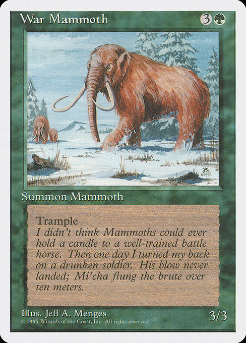 War Mammoth [Fourth Edition] | Gear Gaming Bentonville