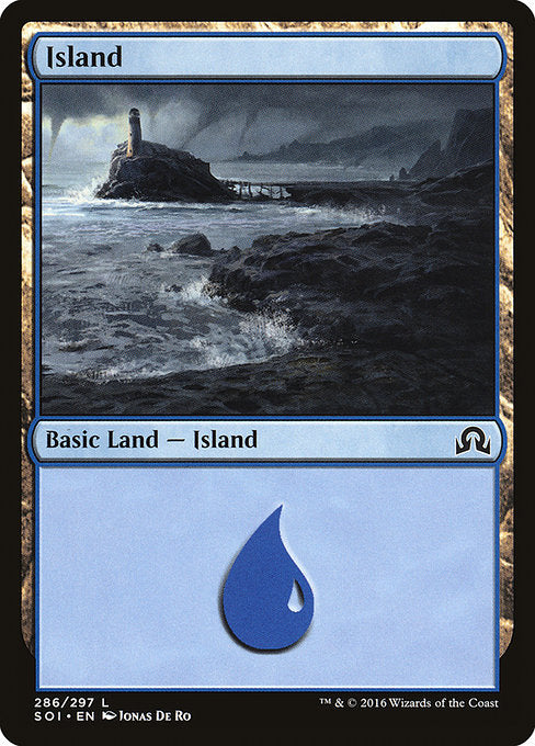 Island (286) [Shadows over Innistrad] | Gear Gaming Bentonville