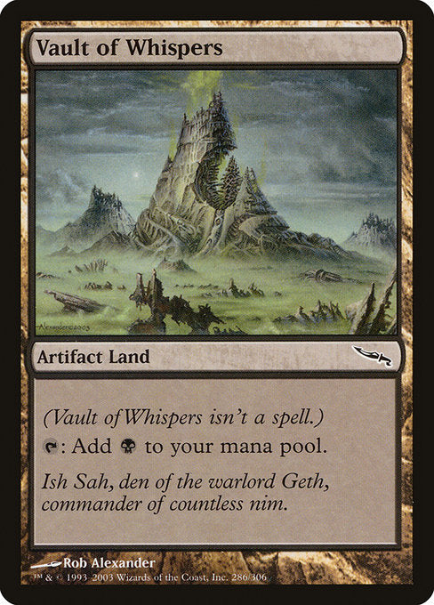 Vault of Whispers [Mirrodin] | Gear Gaming Bentonville