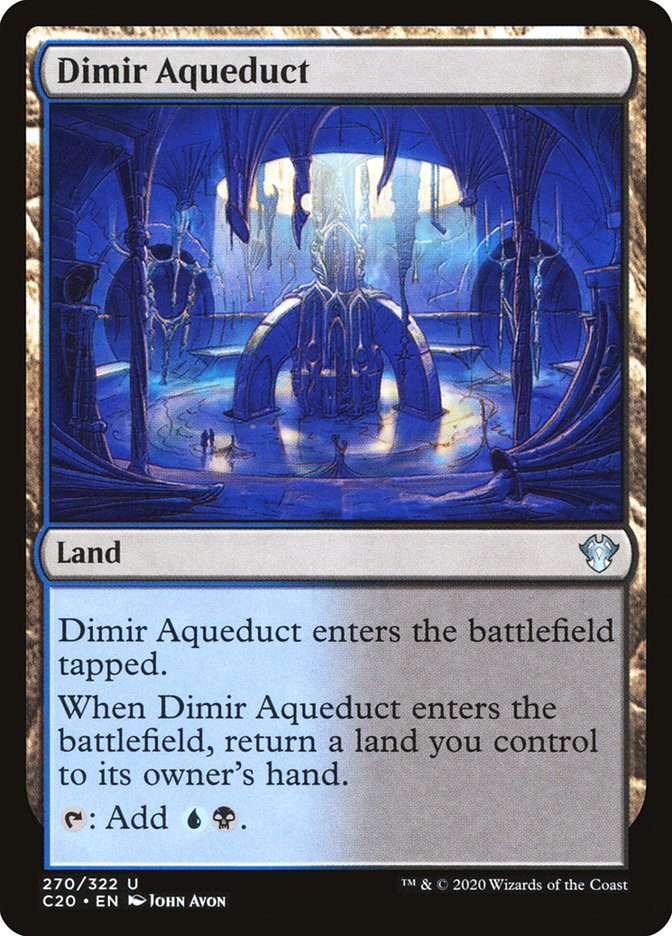 Dimir Aqueduct [Commander 2020] | Gear Gaming Bentonville