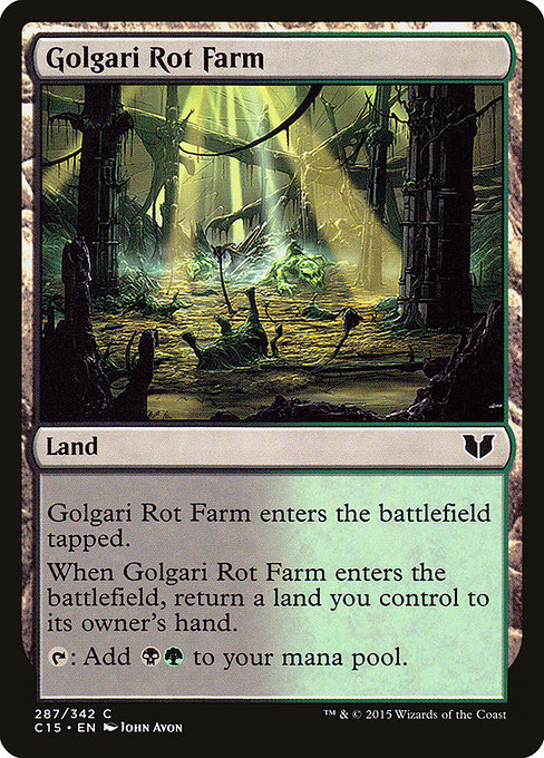 Golgari Rot Farm [Commander 2015] | Gear Gaming Bentonville