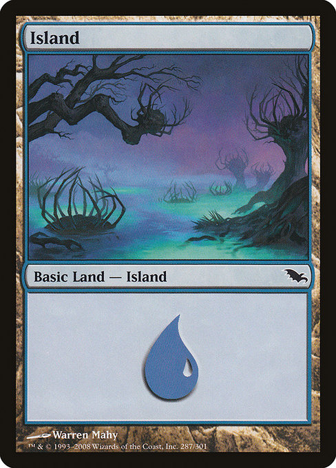 Island (287) [Shadowmoor] | Gear Gaming Bentonville