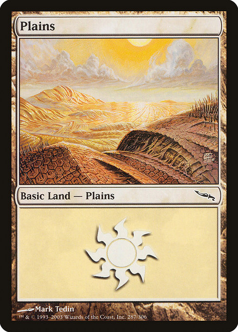 Plains (287) [Mirrodin] | Gear Gaming Bentonville