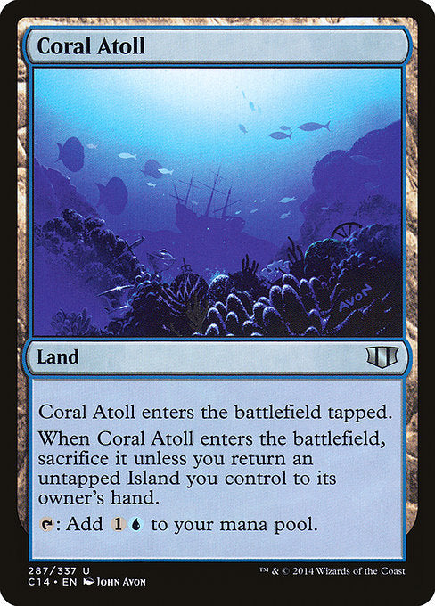 Coral Atoll [Commander 2014] | Gear Gaming Bentonville