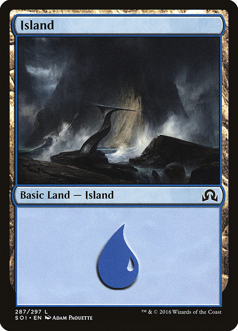 Island (287) [Shadows over Innistrad] | Gear Gaming Bentonville