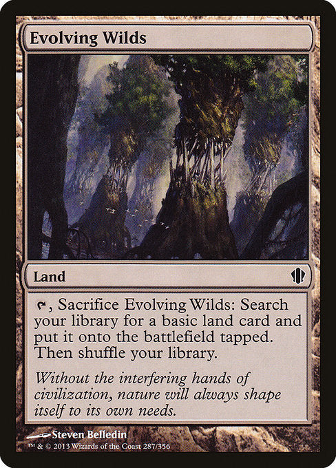 Evolving Wilds [Commander 2013] | Gear Gaming Bentonville