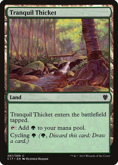 Tranquil Thicket [Commander 2017] | Gear Gaming Bentonville