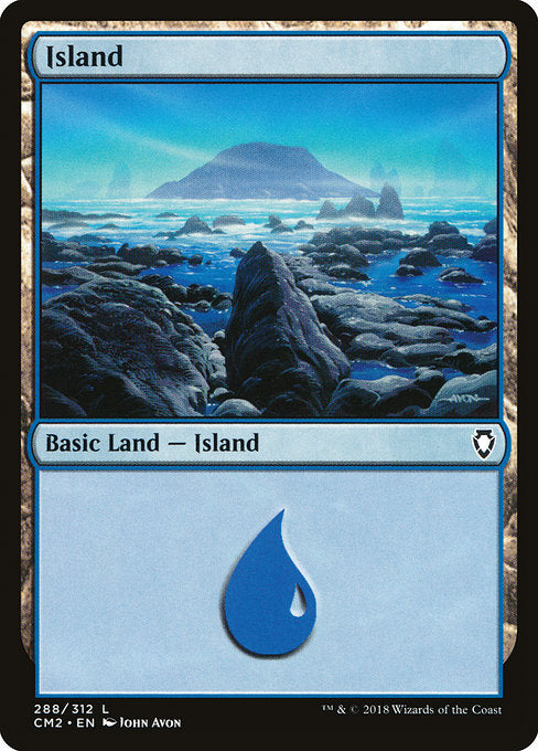 Island (288) [Commander Anthology Volume II] | Gear Gaming Bentonville