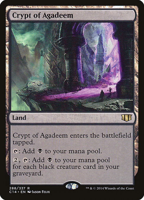 Crypt of Agadeem [Commander 2014] | Gear Gaming Bentonville