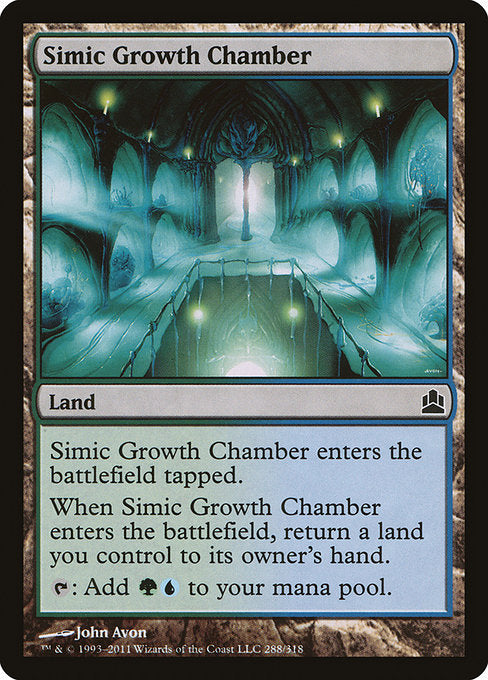 Simic Growth Chamber [Commander] | Gear Gaming Bentonville