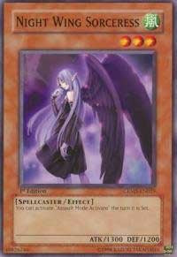 Night Wing Sorceress [Crimson Crisis] [CRMS-EN025] | Gear Gaming Bentonville