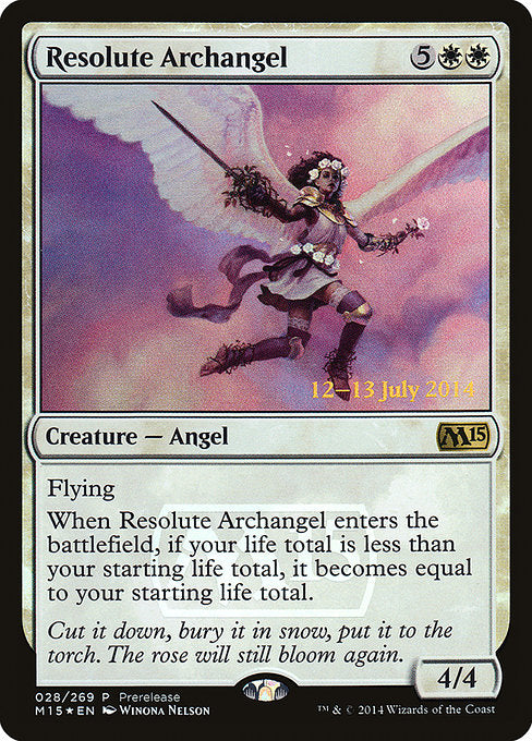 Resolute Archangel [Prerelease Cards] | Gear Gaming Bentonville