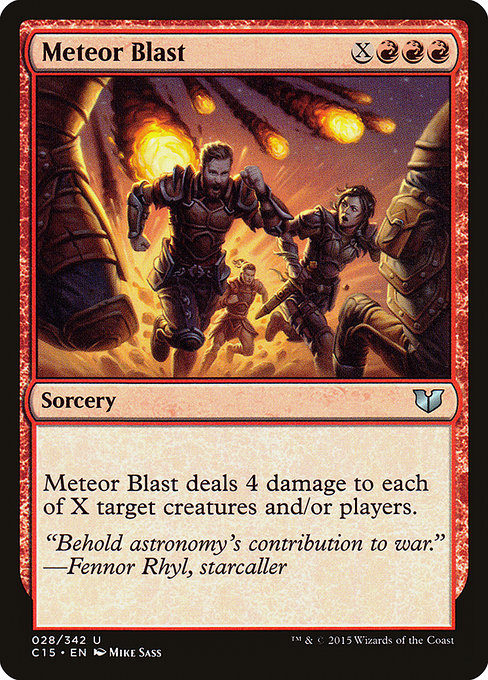 Meteor Blast [Commander 2015] | Gear Gaming Bentonville