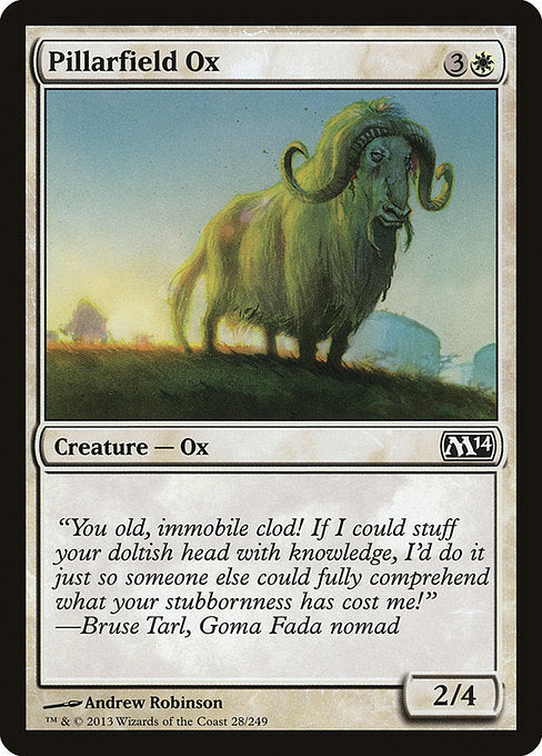 Pillarfield Ox [Magic 2014 (M14)] | Gear Gaming Bentonville