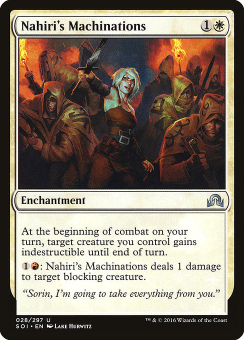 Nahiri's Machinations [Shadows over Innistrad] | Gear Gaming Bentonville