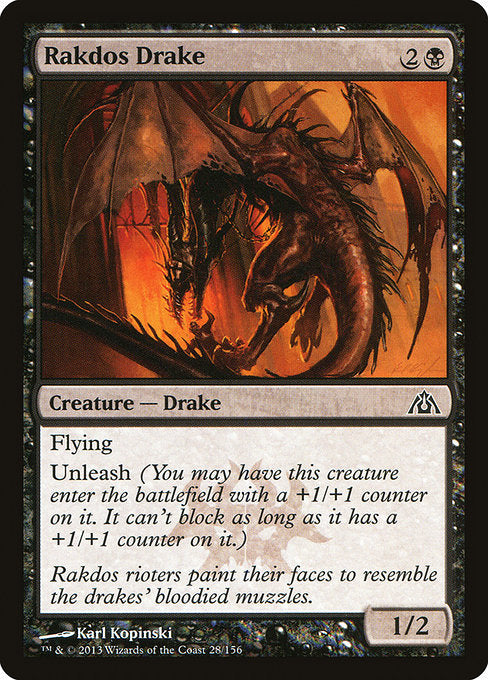 Rakdos Drake [Dragon's Maze] | Gear Gaming Bentonville