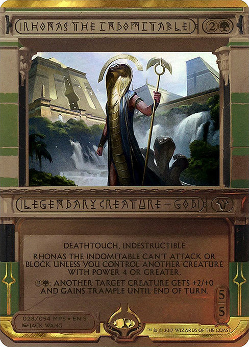 Rhonas the Indomitable [Masterpiece Series: Amonkhet Invocations] | Gear Gaming Bentonville