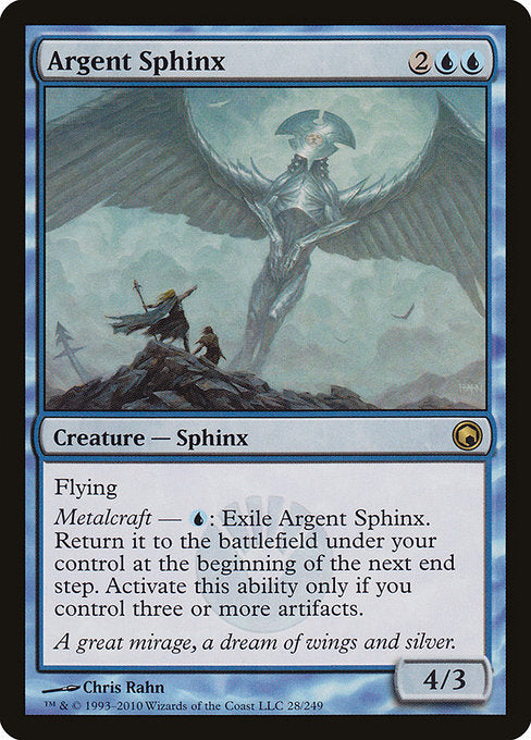 Argent Sphinx [Scars of Mirrodin] | Gear Gaming Bentonville