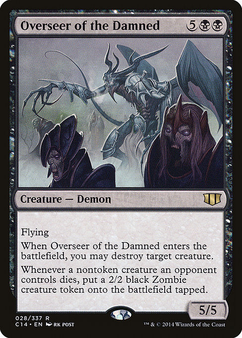 Overseer of the Damned [Commander 2014] | Gear Gaming Bentonville