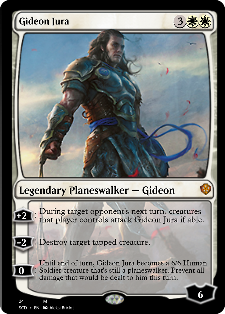 Gideon Jura [Starter Commander Decks] | Gear Gaming Bentonville