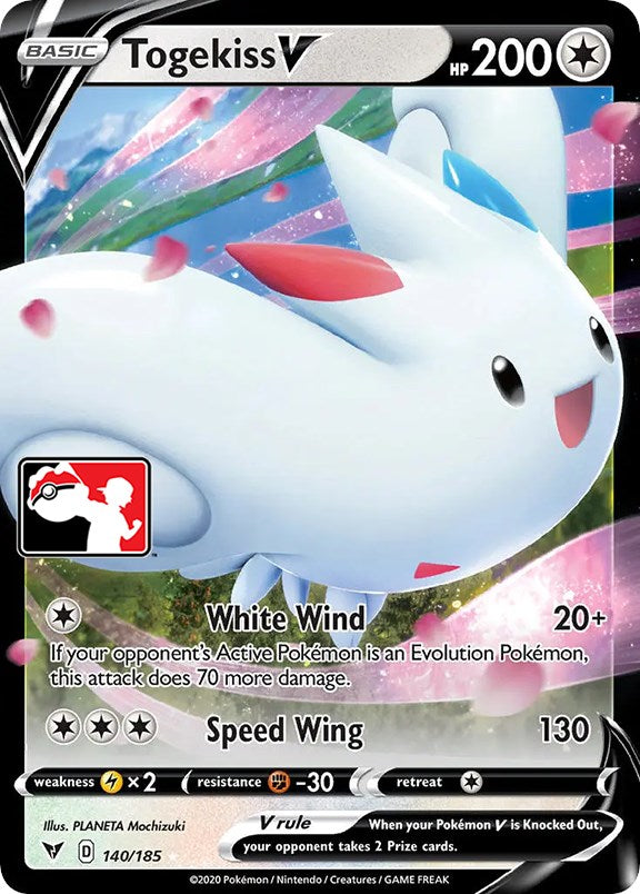 Togekiss V (140/185) [Prize Pack Series One] | Gear Gaming Bentonville