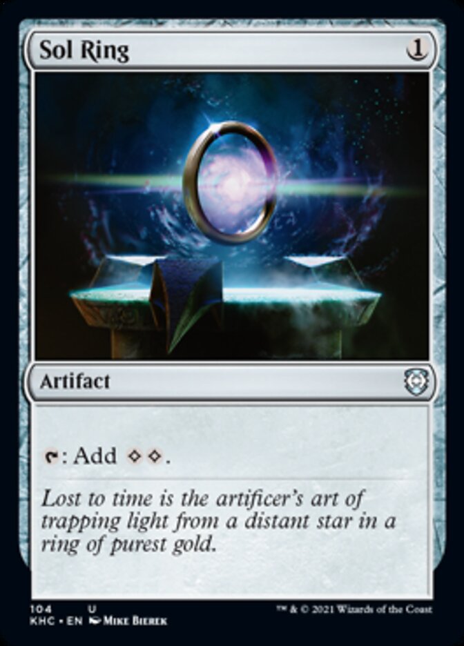 Sol Ring [Kaldheim Commander] | Gear Gaming Bentonville