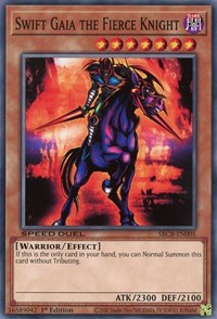 Swift Gaia the Fierce Knight [SBCB-EN005] Common | Gear Gaming Bentonville