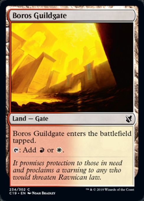 Boros Guildgate [Commander 2019] | Gear Gaming Bentonville