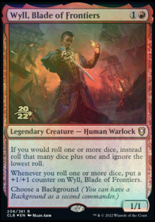 Wyll, Blade of Frontiers [Commander Legends: Battle for Baldur's Gate Prerelease Promos] | Gear Gaming Bentonville