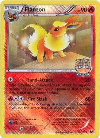 Flareon (12/108) (Regional Championship 2013 Promo) [Black & White: Dark Explorers] | Gear Gaming Bentonville