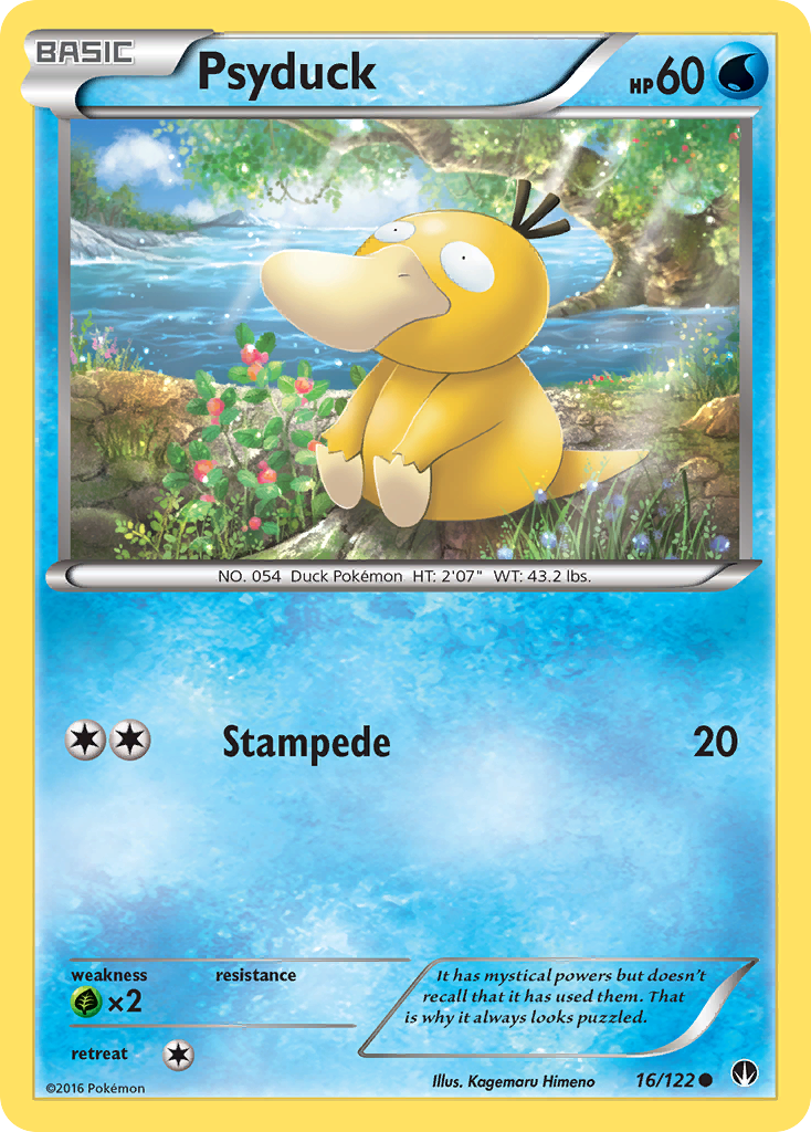 Psyduck (16/122) [XY: BREAKpoint] | Gear Gaming Bentonville