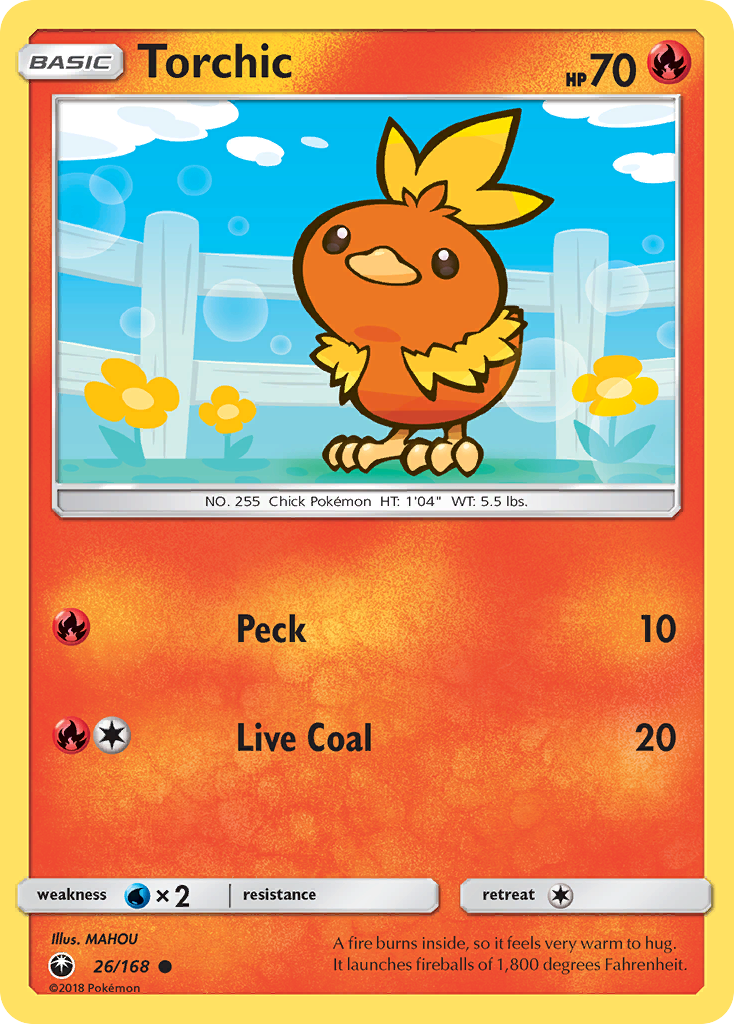 Torchic (26/168) [Sun & Moon: Celestial Storm] | Gear Gaming Bentonville