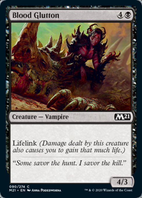 Blood Glutton [Core Set 2021] | Gear Gaming Bentonville