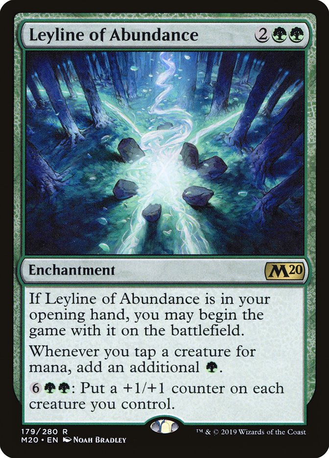 Leyline of Abundance [Core Set 2020] | Gear Gaming Bentonville