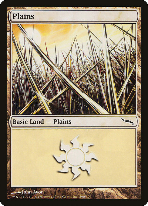 Plains (290) [Mirrodin] | Gear Gaming Bentonville