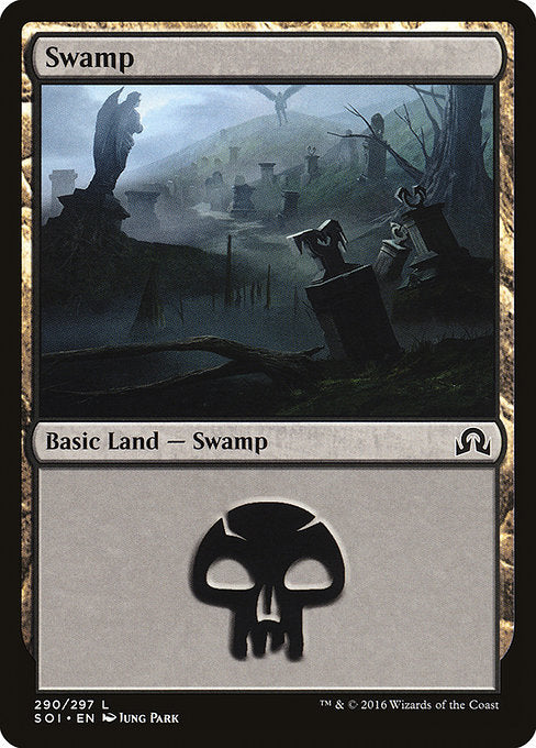 Swamp (290) [Shadows over Innistrad] | Gear Gaming Bentonville