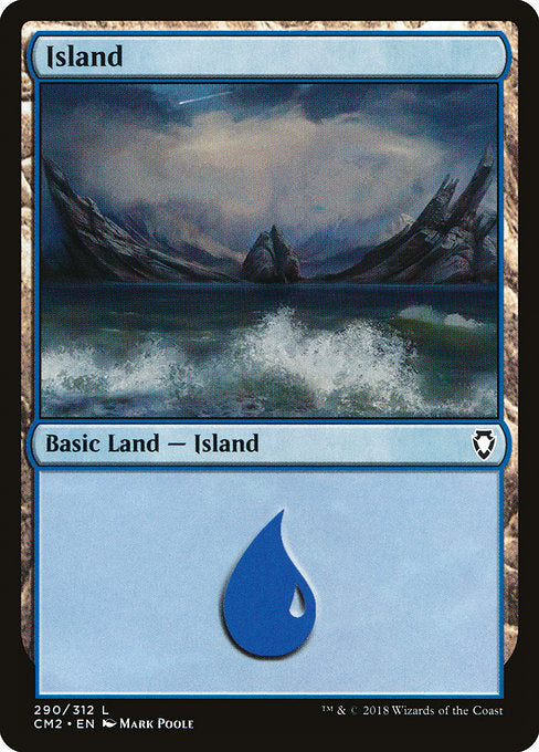 Island (290) [Commander Anthology Volume II] | Gear Gaming Bentonville