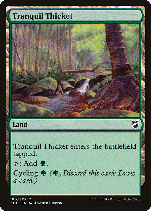 Tranquil Thicket [Commander 2018] | Gear Gaming Bentonville