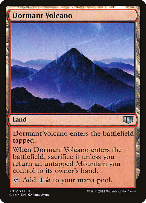 Dormant Volcano [Commander 2014] | Gear Gaming Bentonville