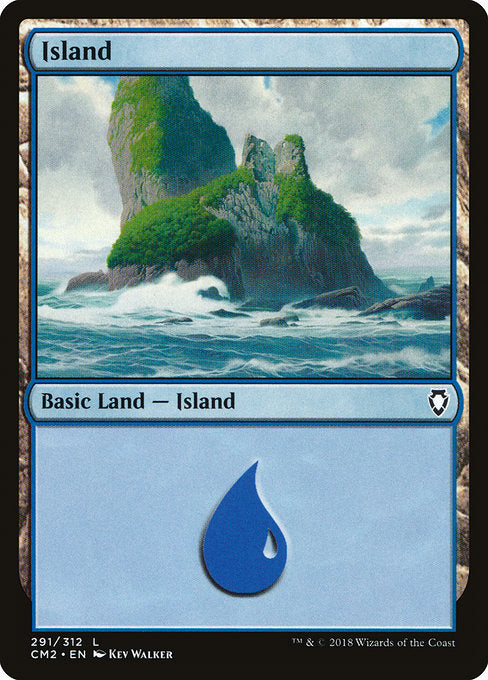 Island (291) [Commander Anthology Volume II] | Gear Gaming Bentonville